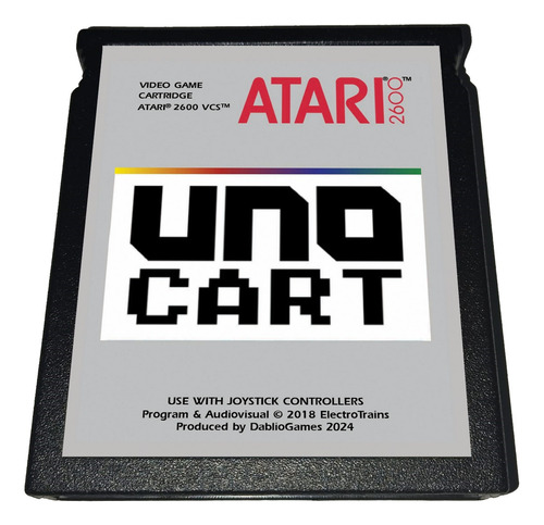 Cartucho Atari 2600 Multijogos Multicart Unocart Pluscart Everdrive Todos Os Jogos No Cartão Sd