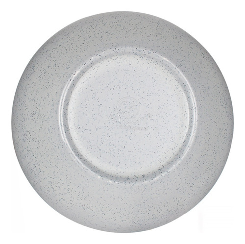 12 Tazones De Melamina Restaurante 500 Ml 15 Cm Vencort Color Gris Tazón