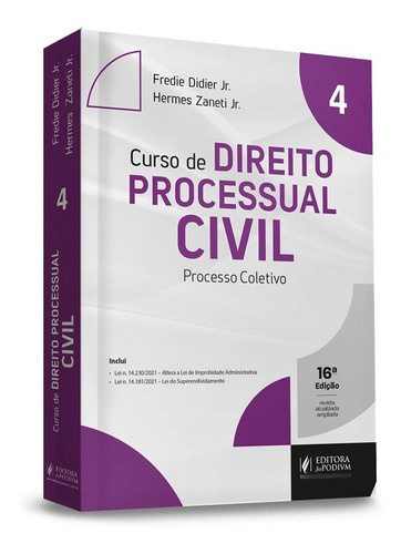 Curso De Direito Processual Civil Vol. 4 16ª Edição(2022) 