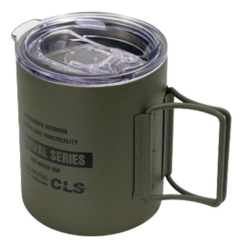 Taza De Camping, Taza De Camping Con Aislamiento Al Vacío,