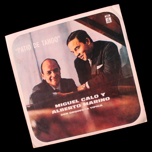 ¬¬ Vinilo Miguel Caló / Patio De Tango Zp Tango (Usado)