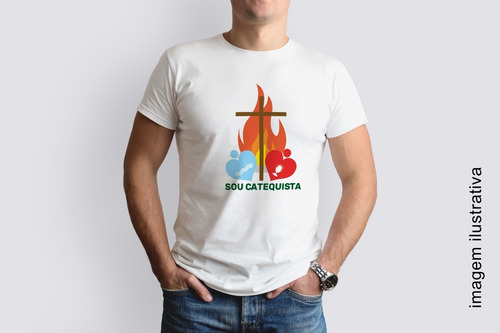 Camiseta Personalizada Catequista 02 - Católica - Giftme