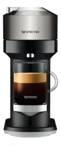 Cafetera Nespresso Nespresso Vertuo Next GCV1 automática dark chrome para cápsulas monodosis 110V