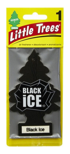 X24 Pinos Aromáticos Auto Black Ice Little Tree