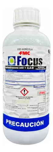 1lt Focus Carfentrazone Etil 2,4-d Control Hierba Maiz Caña