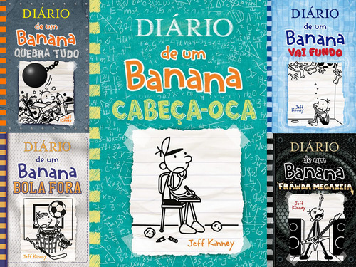 Diário De Um Banana Do 14 Ao 18 - Capa Dura, De Jeff Kenney. Editora V&r, Capa Dura Em Português, 2023