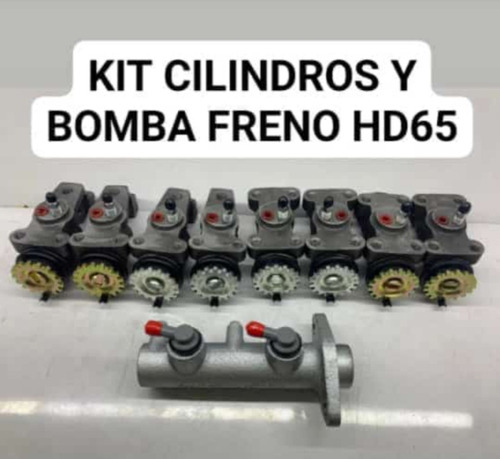 Kit De Cilindros De Frenos Y Bomba  Camiones Hyundai Hd65 