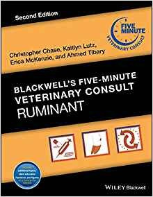 Blackwells Fiveminute Veterinary Consult Ruminant