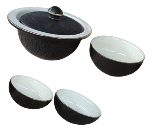 Tetera China De Kungfú, Tazas De Té, Tetera De , Negro