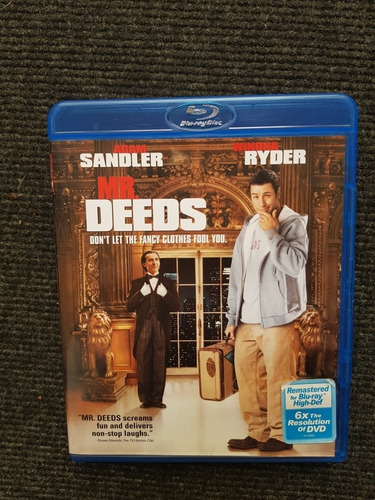 Pelicula Herencia Mr Deeds Bluray