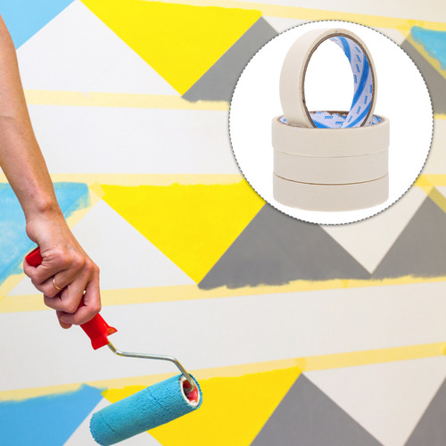 Cinta Adhesiva De Color Beige Con Capacidad Para Escribir 10