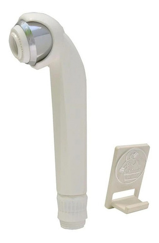 Imagen 1 de 5 de Ducha De Mano 2 Funciones Blanco 2755/2s Siroflex Aquaflex