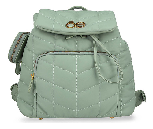 Bolsa Backpack Cloe Focili I Mediano Color Verde