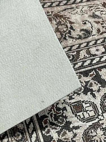 Imagen 9 de 10 de Alfombra Tipo Persa Natural Gris Grande 150x200cm Kreatex