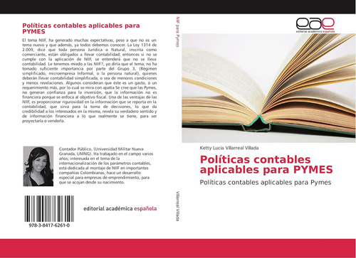 Libro: Políticas Contables Aplicables Para Pymes (spanish