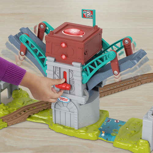 Thomas & Friends Pista Interactiva Bulstrode Doble Puente Color Multicolor