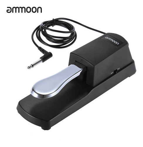 Ammoon Sustain Pedal Teclado De Piano Para Casio Yamaha