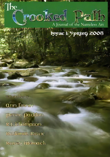 The Crooked Path Journal Issue 1, De Peter Paddon. Editorial Pendraig Publishing, Tapa Blanda En Inglés