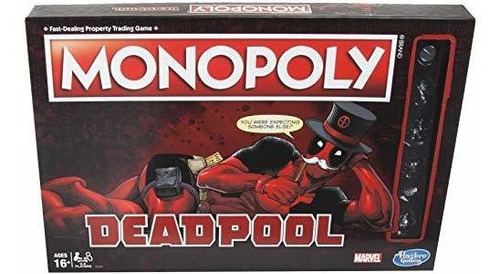 Juego De Monopolio: Edicion De Marvel Deadpool