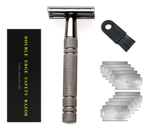 Maquinilla De Afeitar De Seguridad De Metal Para Hombres Y M