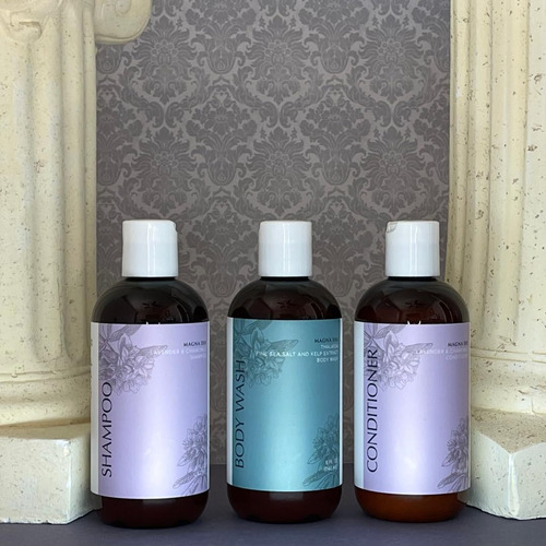 Shampoo Magna Dea Lavanda E Camomila, Sem Sulfato, Sem Parab