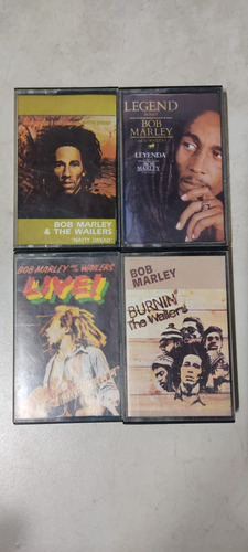 Bob Marley - Lote De Cassettes Excelentes Reggae Vivo 