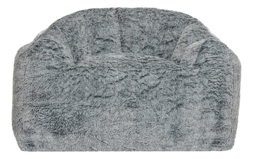 Sillón Pouf / Puff Relan Zilo De Sherpa Con Relleno