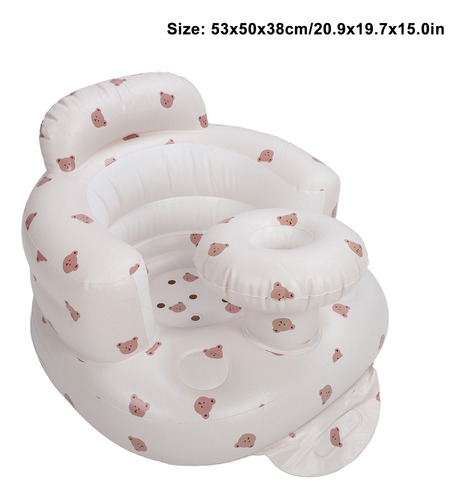 Silla Inflable Para Niños Pequeños, Sofá De Respaldo Para Be