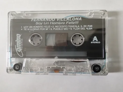 Cassette De Fernando Villa Lona Soy Un Hombre Feliz(#1980 (Usado)