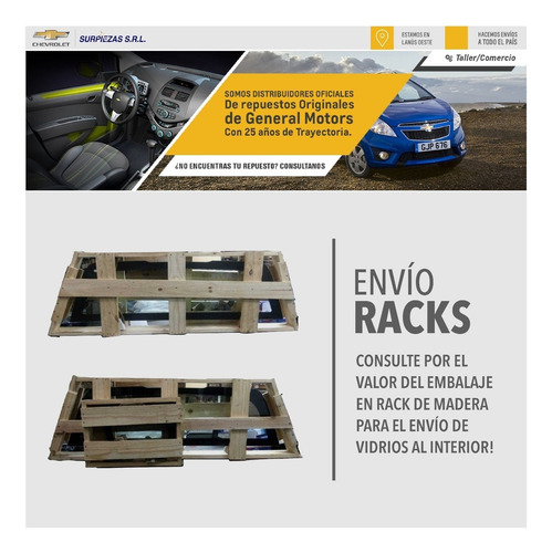 Parasol Izquierdo Chevrolet Cruze 18/24