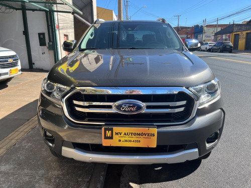 Imagem 2 de 15 de Ford Ranger Limited 3.2 Cinza 2020