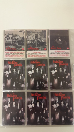 Figuritas Tarjetas Los Locos Addams Serie Retro '60 X 66 