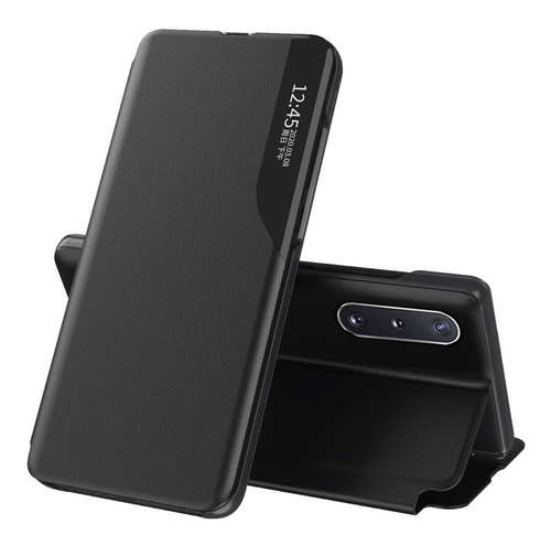 Carcasa Para Galaxy A03s / A02s - Flip Negro