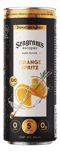 Seagram's Escapes Orange Spritz 24 Pack 355ml 5° Alcohol