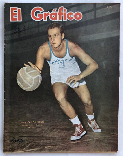El Grafico Nº 2212 Juan Carlos Nano Febrero 1962