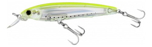 Isca Artificial Meia Água 3d Inshore Fingerling - Yozuri Cor Chartreuse
