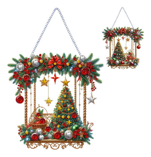 Colgante Para Árbol De Navidad Adornos Navideños De Acrílico