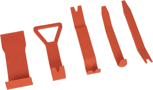 Lisle 69940 Trim De Remolación Set 5 Pc, Naranja, Un Tamaño