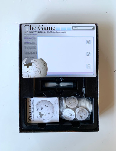 Juego De Mesa Wikipedia Edición Ingles (Usado)