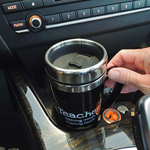 Teachers Travel Mug - Insulated Coffee Thermos With Lid, Ins