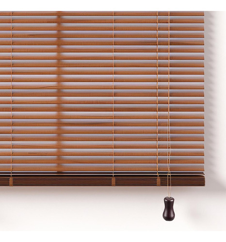 L 12pcs Blind Pull Cord Buttons, Hanging Pulls Brown