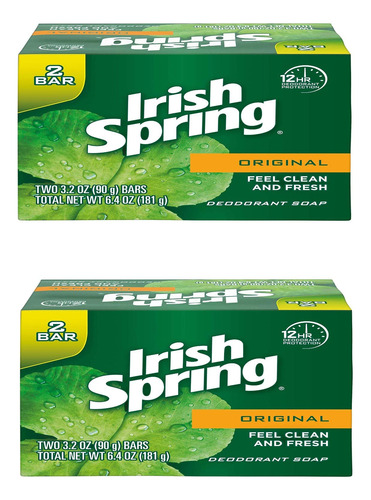 Irlandes Primavera Original Desodorante Barra De Jabon