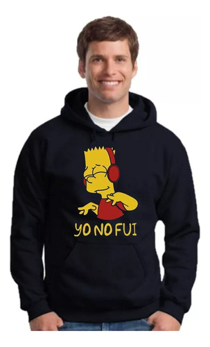 Buzo Canguro Bart - Los Simpsons - - B02 Unisex