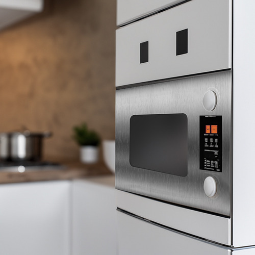 Adesivo Vinil Lavável Metálico Inox Aço Escovado Prata 1x2m Cor Prata Escovado