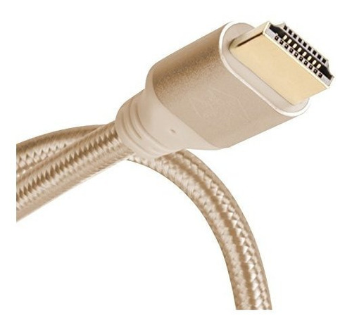 Cable Hdmi 4k 60hz Gold 2.0b Cph01g-1800