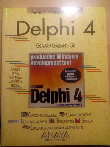 Manual Imprescindible De Delphi 4 - Galeano Gil
