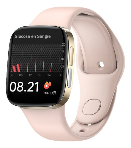 Reloj Inteligente De Glucosa En Sangre Con Llamada Bluetooth