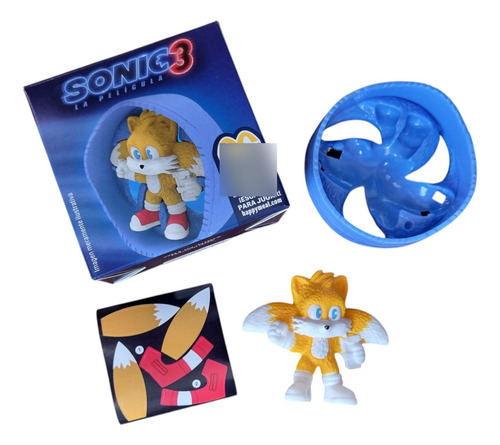 Figura A Elegir De Sonic 3 Colección Mcdonald's Cajita Feliz