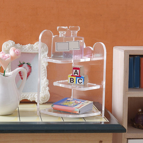 Estante De Exhibición Para Casa De Muñecas, Miniatura