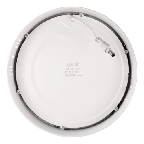 Imagen 5 de 8 de Plafon Led 18w Techo Aplicar Lampara Redondo